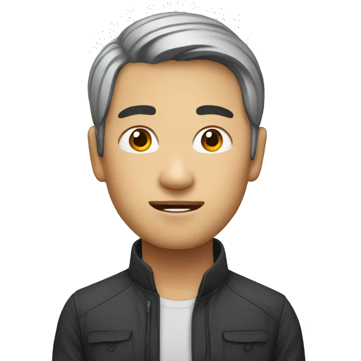 asia, men, head emoji