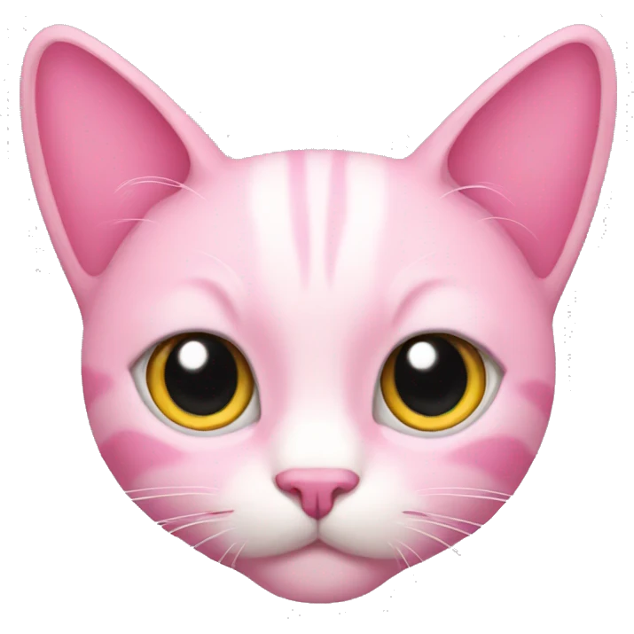 pink cat emoji