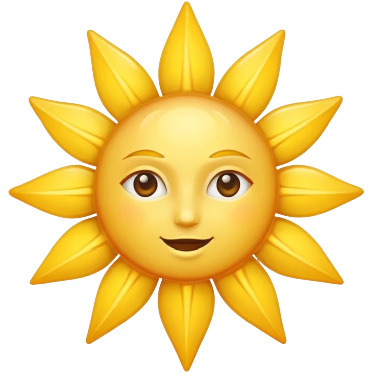 sun star emoji