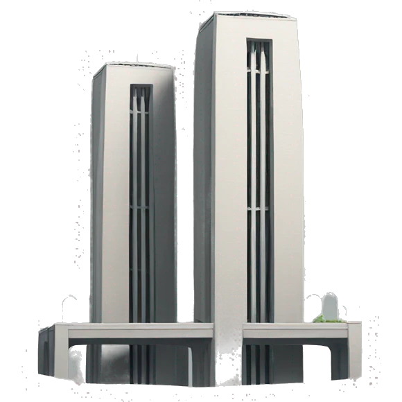 Twin tower emoji