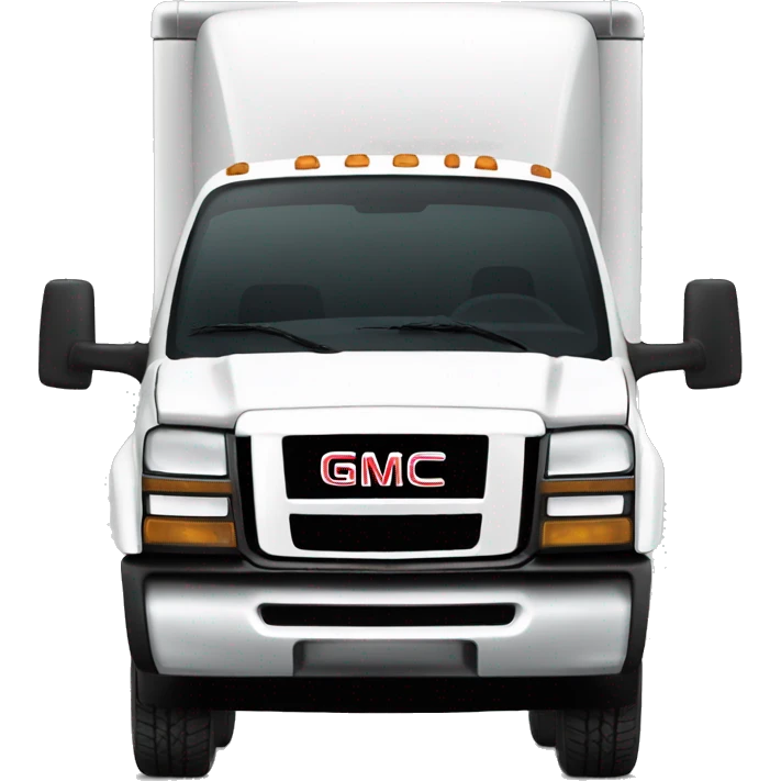white gmc 3500 sierra emoji