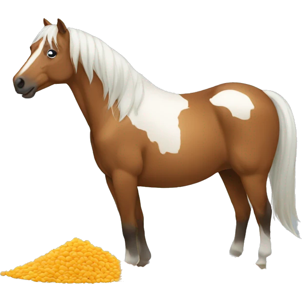 horse feed emoji