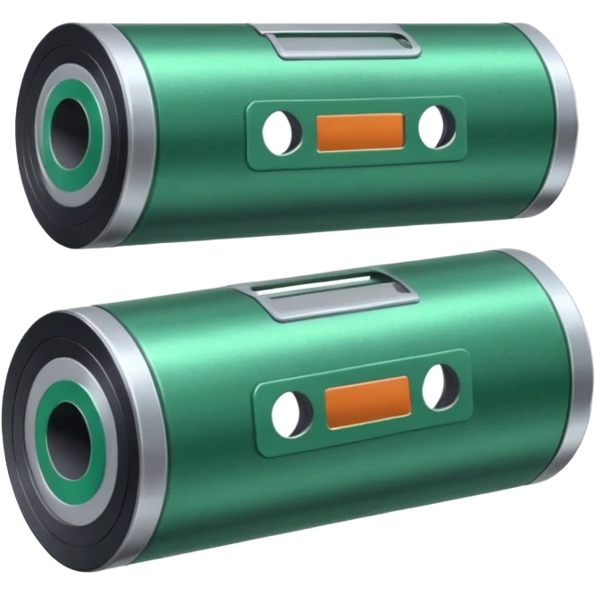 Film Cassette roll green emoji