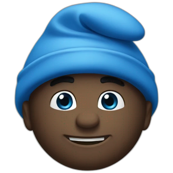 smurf emoji