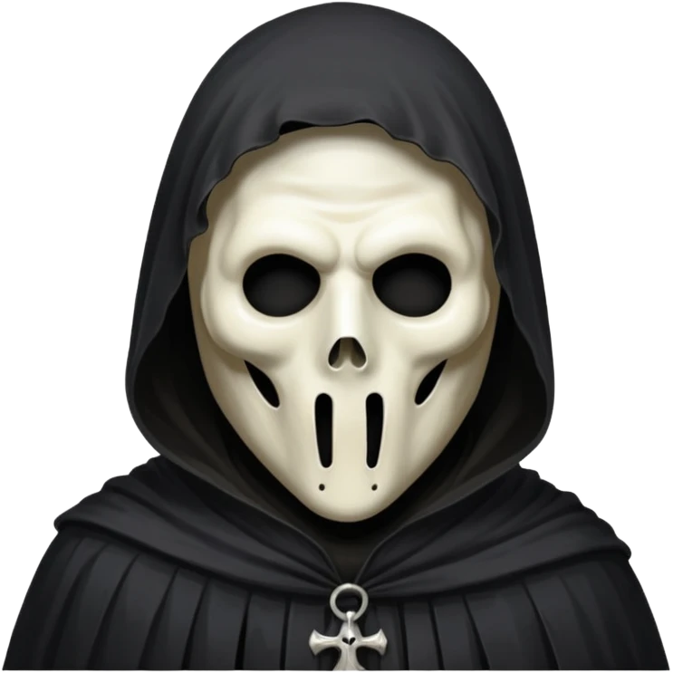 old ghostface from the Scream movie emoji