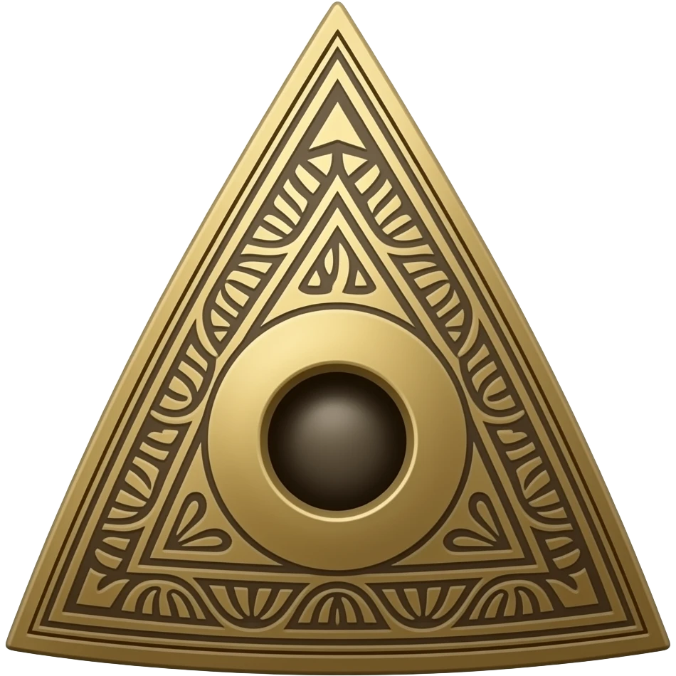 Igbo triangular gong emoji