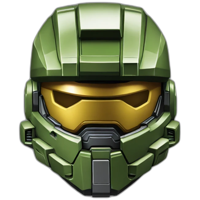 Master chief head Halo 4 emoji