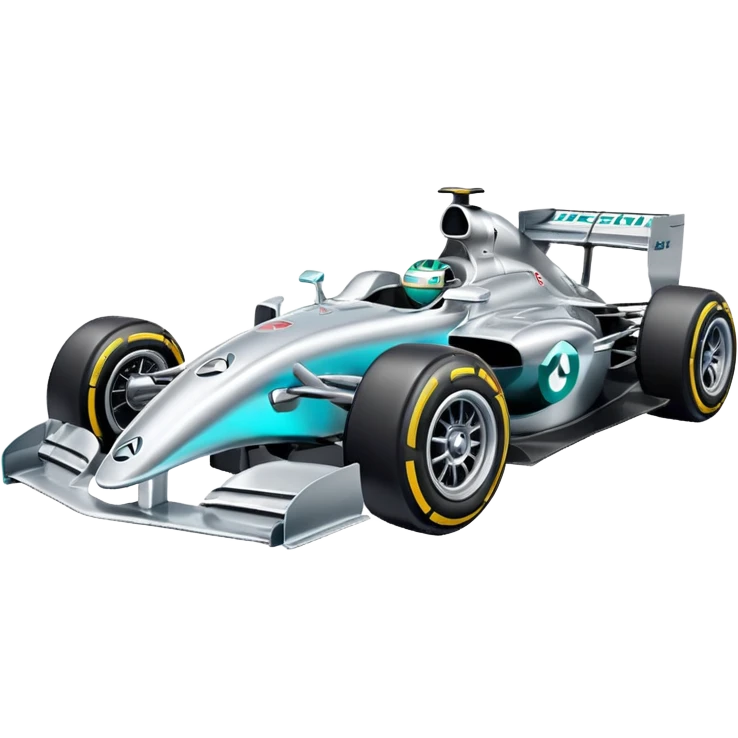formula one mercedes emoji