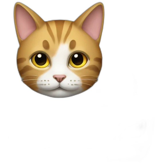 A cat driving a car emoji