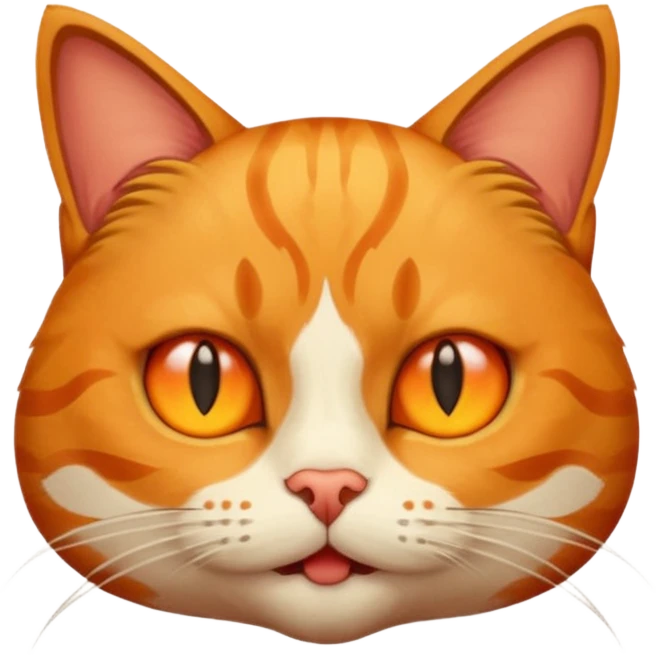 Cat sayin hell nah  emoji