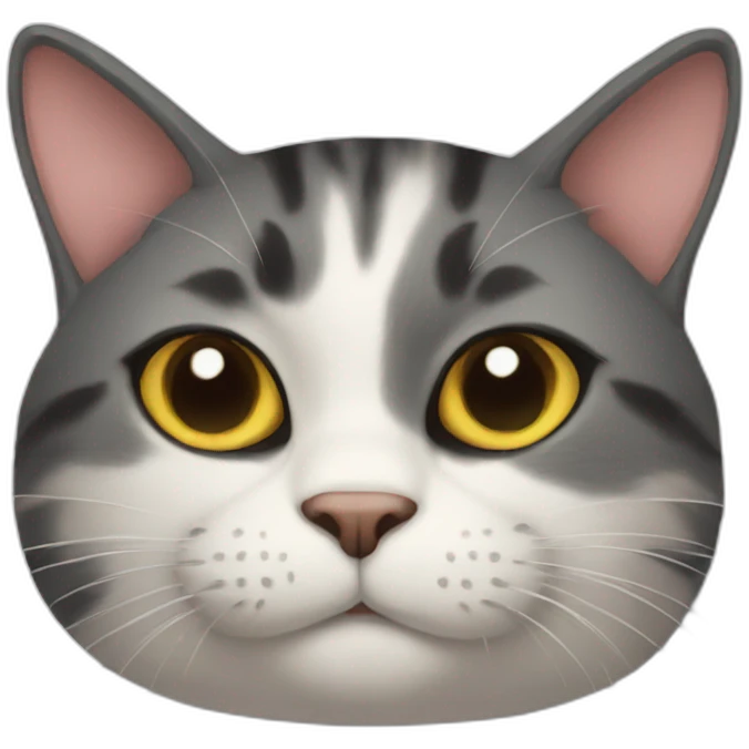 Cat with teddy emoji