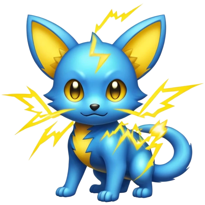 Shinx-Electrike-Pokémon-Fakémon-hybrid-creature emoji