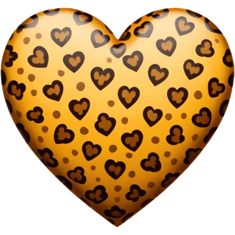 Heart lepord emoji