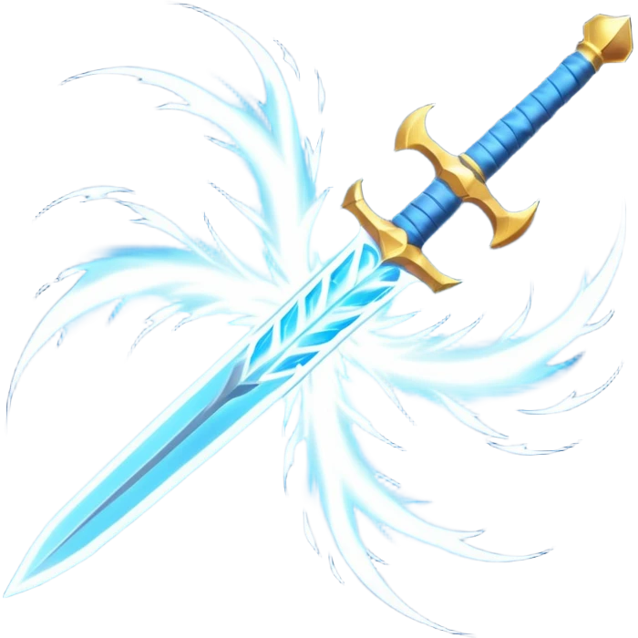 storm wind elemental sword object icon, fantasy sword with strong gust vortex, spinning air trails, energy glow, dynamic wind effect, 3D cartoon, mobile game icon style, centered, clean background, no text, no watermark
 emoji