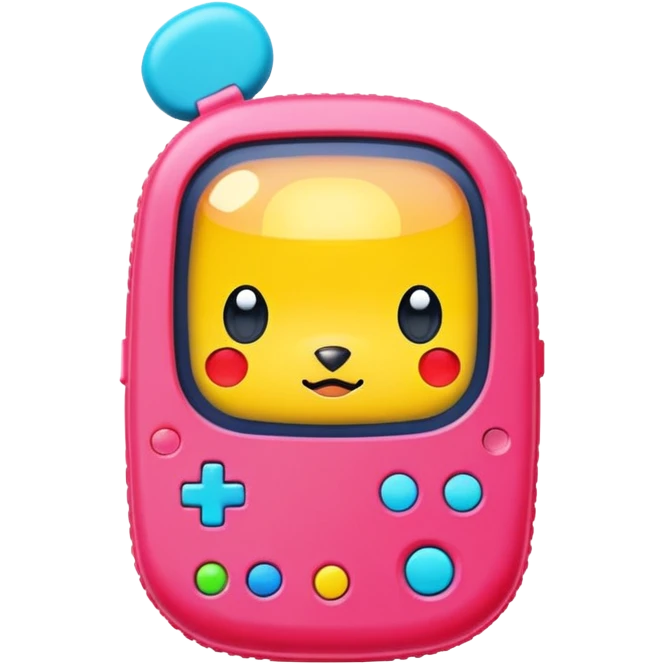 Tamagotchi from the Turning Red movie emoji