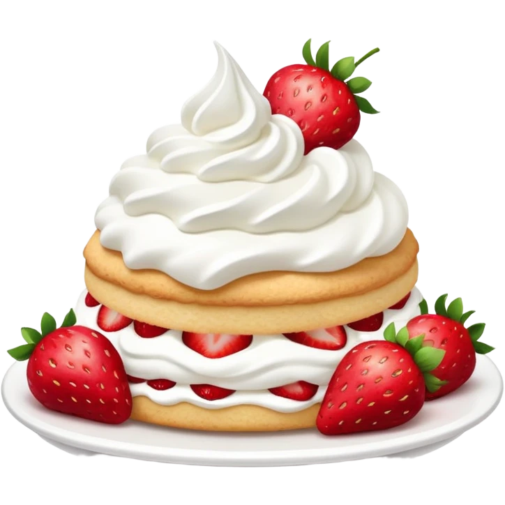 Strawberry shortcake  emoji