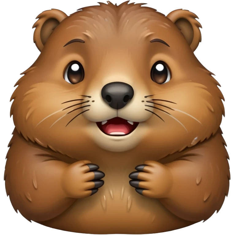 Crying Groundhog  emoji
