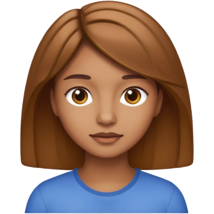 Carine marrone chiaro  emoji
