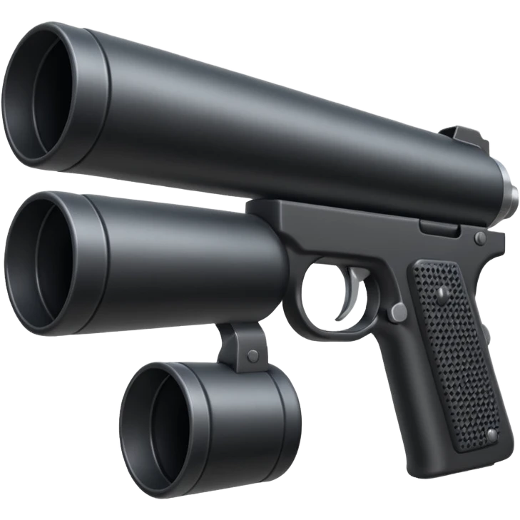 Gun silencer emoji