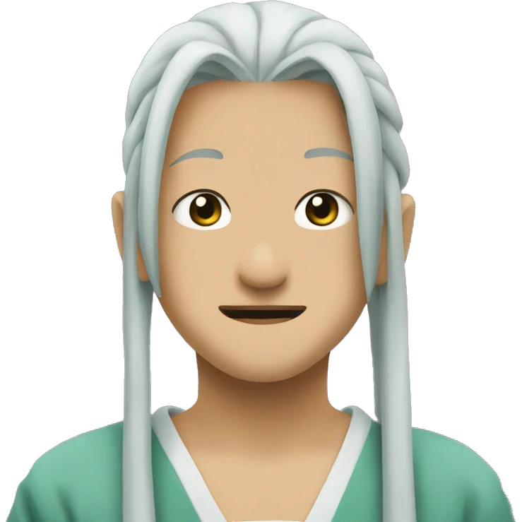 Haku from spirited away emoji