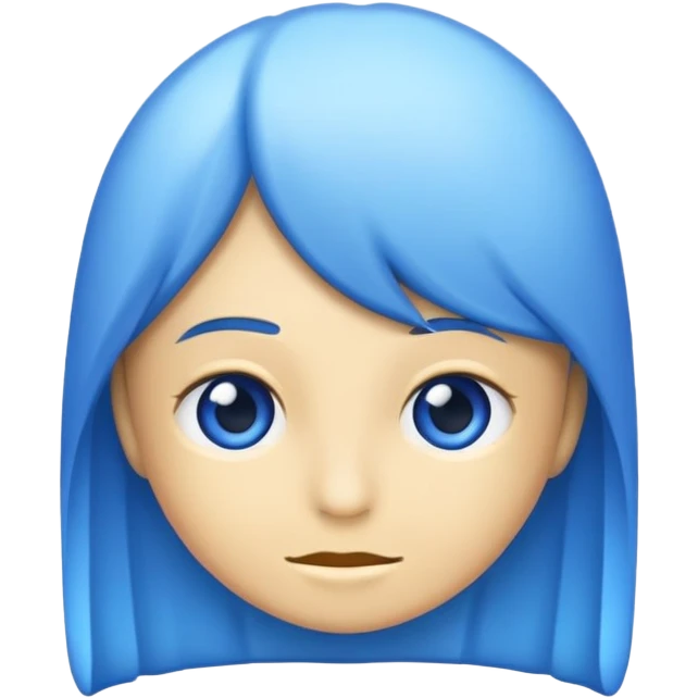 👀 en azul emoji
