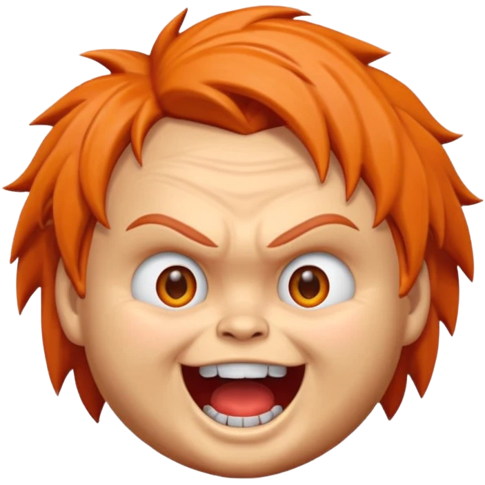 Un emojin de chuky emoji
