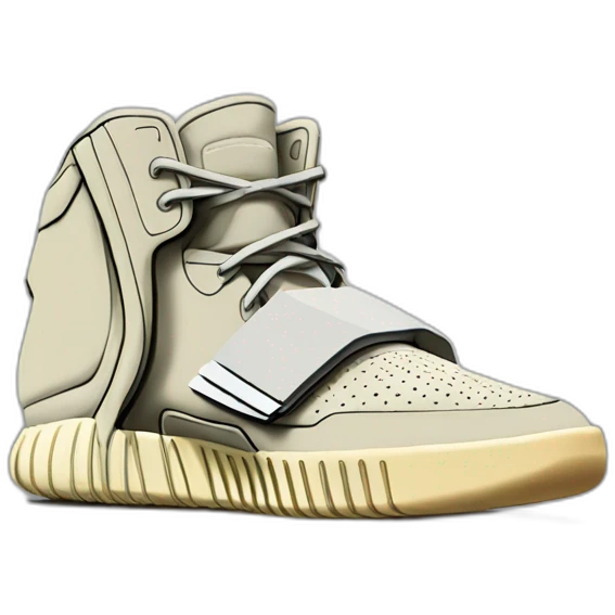 Adidas-yeezy-750 emoji
