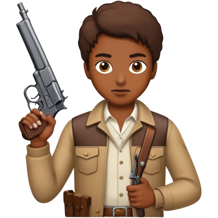 Mano con pistola  emoji