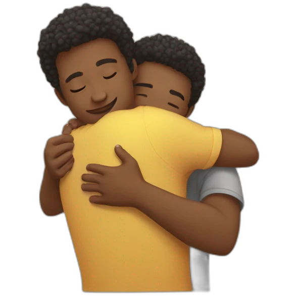 huge hug emoji