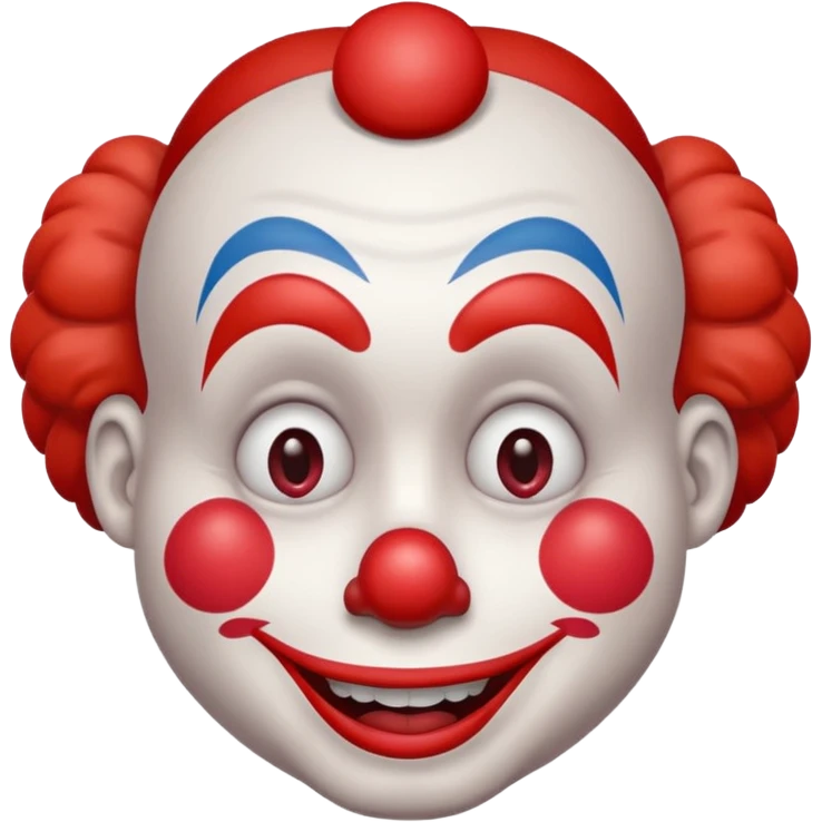 🤡 with different emotions emoji