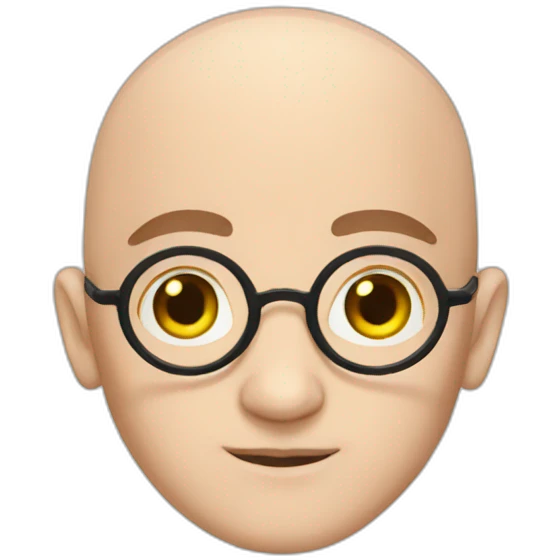 Harry Potter Bald  emoji