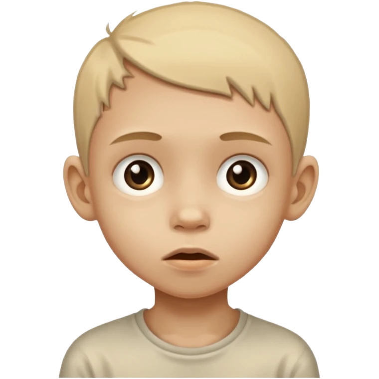 criança desnutrida emoji