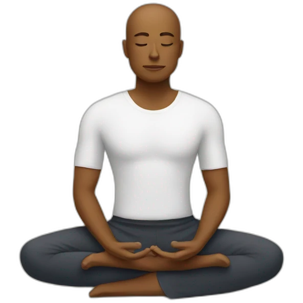 meditation emoji