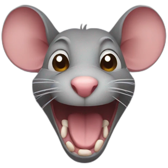 evil rat emoji