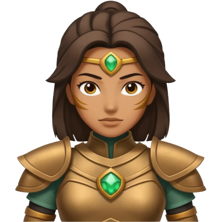 earth bender woman who has powers to shape mold emoji