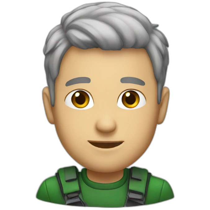 Damian white emoji