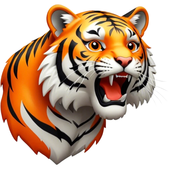 Tiger strike emoji