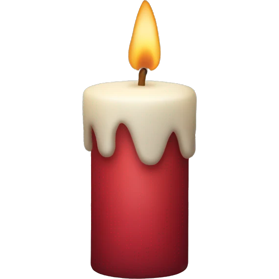 christmas candle emoji
