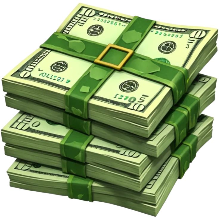 Falling value of the dollar emoji