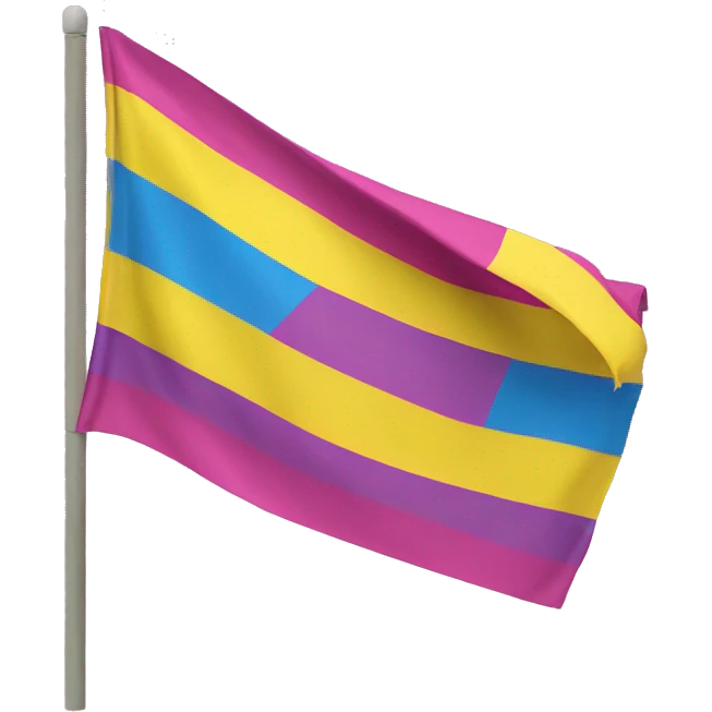 Pansexual flag emoji