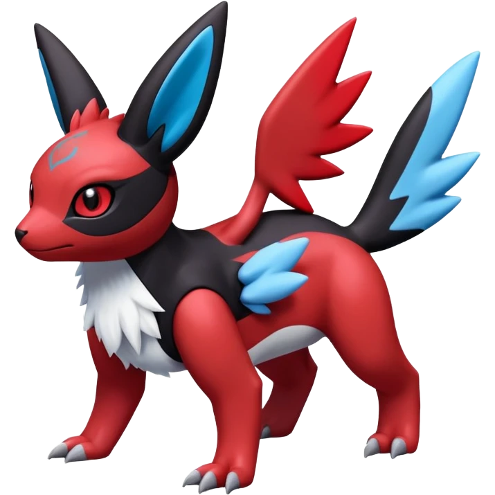  Cute Guilmon-Latias-Umbreon-Fakémon-hybrid-creature (full body)  emoji