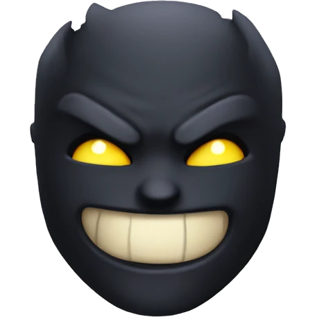 Shadow guardian evil smile emoji