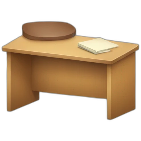 classroom desk from the opposite angle emoji