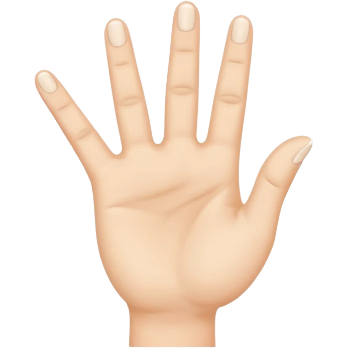 Three-finger salute emoji