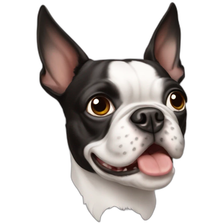 Boston terrier emoji