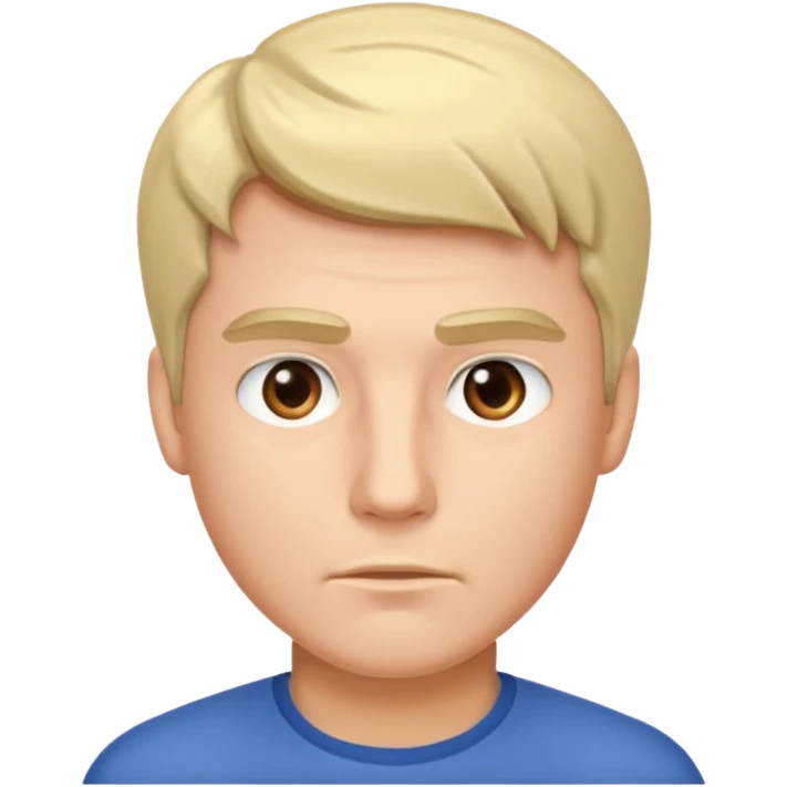Man KEN barby style fHead emoji