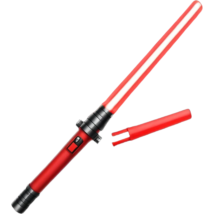 thick red lightsaber emoji