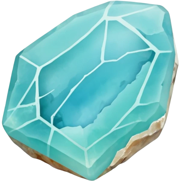 peruvian opal gemstone raw crystal emoji