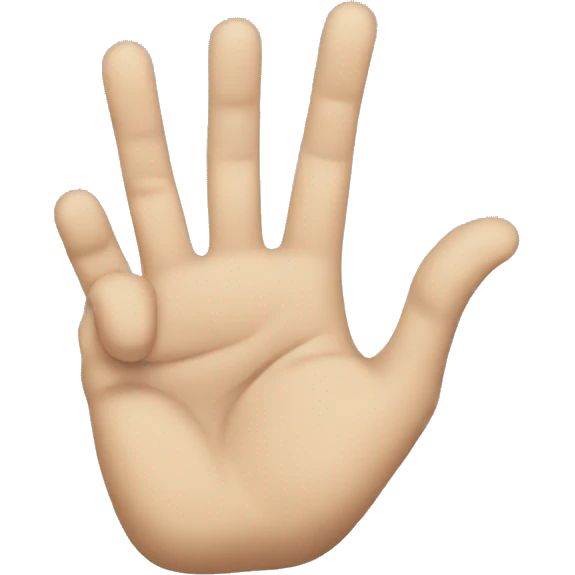 peace hands emoji