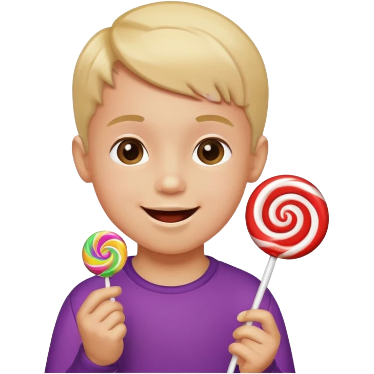 kid eating candy emoji